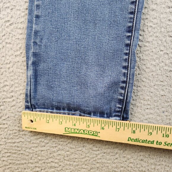 Levi's Perfectly Slimming Boot Cut 512 Jeans Women's 8 Blue Stretch Denim Pants - Picture 8 of 12